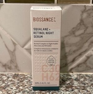 Biossance Squalane and Retinol Night Serum